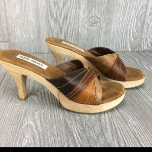 Brown/Tan/Black heels